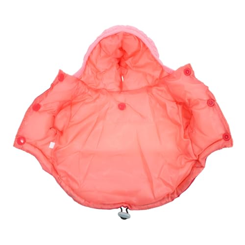 HYTROVE Warmer Hundemantel aus Baumwolle Winddichte Welpen Winterjacke Atmungsaktiv Modisch für Kleine bis Mittelgroße Hunde Geeignet für Spaziergänge und Outdoor aktivitäten von HYTROVE