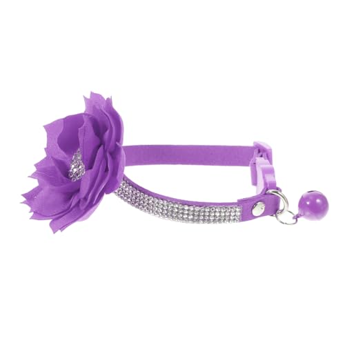 HYTROVE Wasserabweisendes Hundehalsband mit Strassbesatz Verstellbar und Bequem für Kleine Hunde und Katzen für Tägliche Nutzung und Besondere Anlässe für Fotoshootings Geeignet von HYTROVE