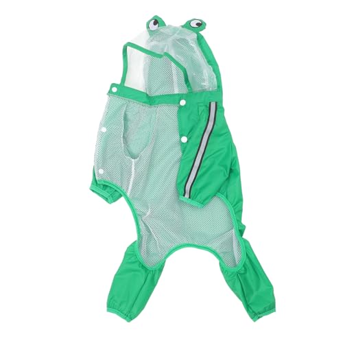 HYTROVE Hunderegenmantel Mit Kapuze Winddicht Und Leicht Modischer Haustier-Regenmantel Für Outdoor-aktivitäten von HYTROVE