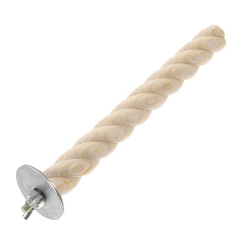 HYTROVE Vogel Spielzeug Holzstand Für Papageien Multifunktionale Krallen Und Sitzstange Lang Geeignet Für Wellensittiche Nymphensittiche Und Andere Kleine Vögel HYTROVE Vogel Spielzeug Holzstand Für Papageien Multifunktionale Krallen Und Sitzstange Lang Geeignet Für Wellensittiche Nymphensittiche Und Andere Kleine Vögel von HYTROVE