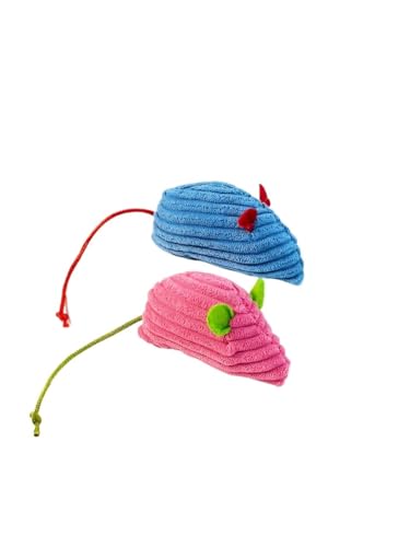 HYUIND 2 nachgemachte Mäuse, die mit Katzenspielzeug Spielen, Katzen Spielen mit kleinem Mäusespielzeug, Katzenplüschspielzeug for Hauskatzen for Jagen und Trainieren von Spielzeug HYUIND 2 nachgemachte Mäuse, die mit Katzenspielzeug Spielen, Katzen Spielen mit kleinem Mäusespielzeug, Katzenplüschspielzeug for Hauskatzen for Jagen und Trainieren von Spielzeug von HYUIND