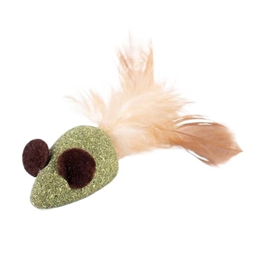 HYUIND Katzenminzenspielzeug for Haustiere, essbarer Katzenminzenball, gesunde Katze for den Haushalt, Jagdspiel, Spielzeugprodukte, Reinigung der Zähne, Haustierspielzeugzubehör(9,5Pcs) von HYUIND