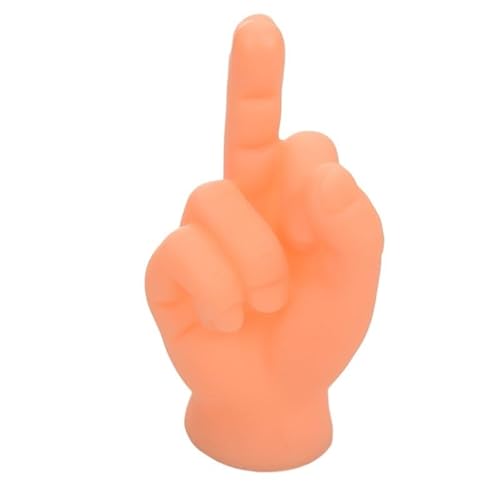 Mini-Hände, Modellpuppen, winzige Hände, Katzenmassagegerät, Miniaturspielzeug, Fingerhandschuhe, Kleiner Finger, interaktives Katzenspielzeug(2) von HYUIND