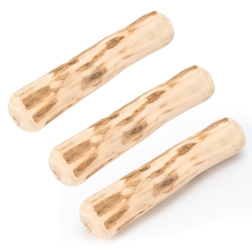 3 Stück Kaffeeholz für Hunde, Natürliches Kauholz für Kleine und Mittlere Hunde, Ideal für Zahnreinigung und Stressabbau, 14 cm Lange ﻿ von HYZSHL