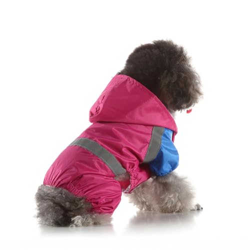 HZHYMBD Regenmantel für Haustiere Haustierhund Regenmantel, Tierkleidung Hunde Regenmantel-rosenrot-m HZHYMBD Regenmantel für Haustiere Haustierhund Regenmantel, Tierkleidung Hunde Regenmantel-rosenrot-m von HZHYMBD