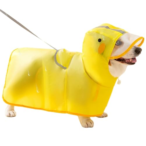 HZHYMBD Regenmantel für Haustiere Pet Wasserdichter Haustier Hund Kleine Und Mittlere Hunde, Um In Den Regen Zu Gehen-gelb-xl25-30 Pfund HZHYMBD Regenmantel für Haustiere Pet Wasserdichter Haustier Hund Kleine Und Mittlere Hunde, Um In Den Regen Zu Gehen-gelb-xl25-30 Pfund von HZHYMBD