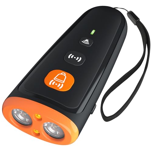 HZK Ultraschall Anti Bell Gerät Hunde,3 Einstellbare Modus Antibell für Hunde,Handheld Anti Bellen Gerät,Erziehungshilfen für Hunde Draußen Zuhause Für Kleine, Mittlere und Große Hunde Geeignet HZK Ultraschall Anti Bell Gerät Hunde,3 Einstellbare Modus Antibell für Hunde,Handheld Anti Bellen Gerät,Erziehungshilfen für Hunde Draußen Zuhause Für Kleine, Mittlere und Große Hunde Geeignet von HZK