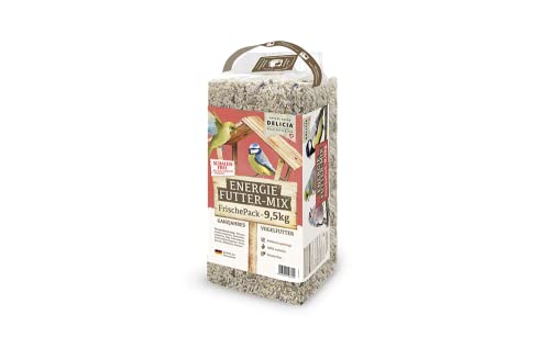 Delicia Energie Futter Mix Ganzjahres Vogelfutter (9,5 kg (1 x 9,5 kg)) von HaGaFe