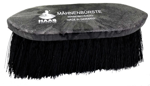 Haas Mähnenbürste Klein Schwarz 8 cm Borsten Haas Mähnenbürste Klein Schwarz 8 cm Borsten von Haas