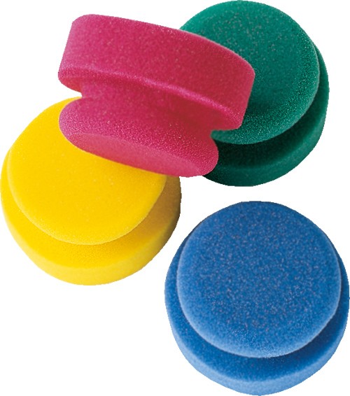 Haas Schwämme Puck 3er-Set verschiedene Farben Haas Schwämme Puck 3er-Set verschiedene Farben von Haas