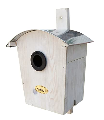 Habau 2963 Nistkasten Runddach, weiß Habau 2963 Nistkasten Runddach, weiß von HABAU