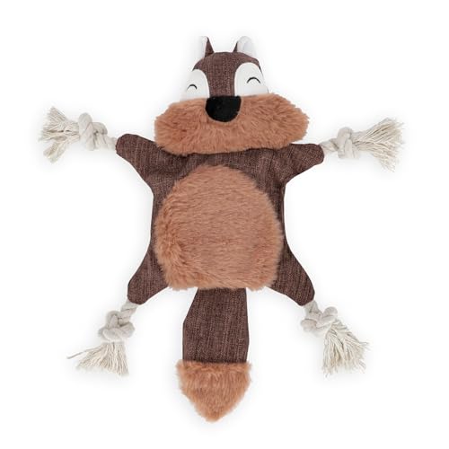Hafenbande Robustes Hundespielzeug quietschend | Welpenspielzeug mit Raschelfolie | Kuscheltier für kleine und mittelgroße Hunde bis 25kg | süßes Eichhörnchendesign Hafenbande Robustes Hundespielzeug quietschend | Welpenspielzeug mit Raschelfolie | Kuscheltier für kleine und mittelgroße Hunde bis 25kg | süßes Eichhörnchendesign von Hafenbande