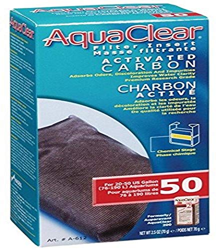 AquaClear Aktivkohle Filterpatrone für AquaClear Power Filter 50 von Aquaclear