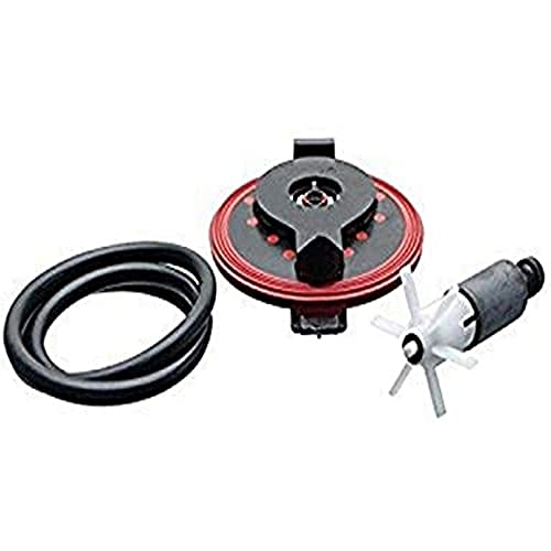 Fluval Wartungsset für den Motor des Fluval Außenfilters 306 besteht aus Flügelradschaft (aus Keramik), Gummilager, Flügelradabdeckung und Filterbehälterdichtung, 1,35 cm (Pack of 1) von Fluval