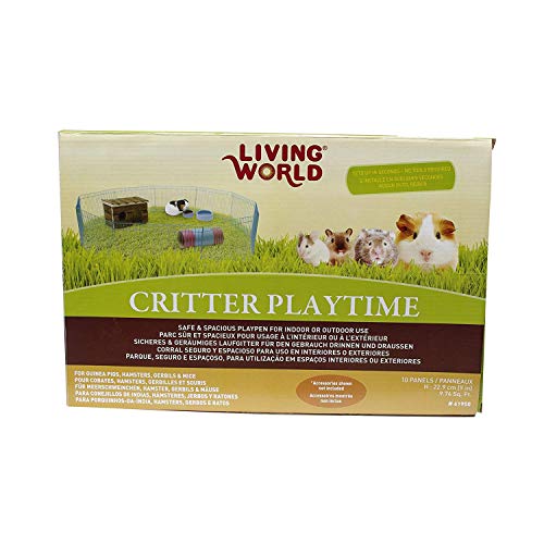Living World 61950 Freilaufgehege für Kleintiere, 10-teilig von Hagen