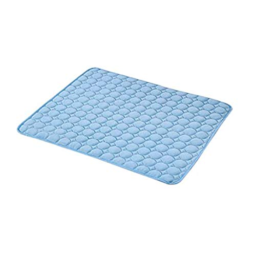 Mittel Erfrischende EIS Unterlage Pet Ice Pad Mat Ungiftiges Sommer Schlafbett Geeignet für Welpen Haustier Katze Welpe von Hagsnec