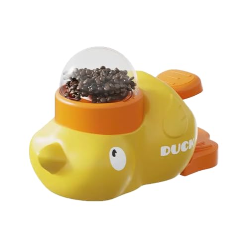 Hundespielzeug Intelligenz Interaktives Hundespielzeug Entenform Hund Slow Feeder Toys für Haustier Hunde Intelligenzspielzeug Futterspender für kleine und Mittelgroße Katzen und Hunde von HahaGo