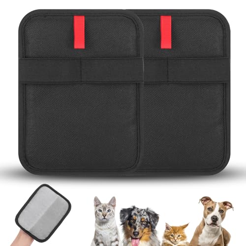 HaiFafafaing 2 Stück Statische Tierhaarentferner Handschuhe Wiederverwendbar Haustier-Pflegehandschuhe Bürste für Tierhaare für Couch Kleidung Teppich Autositz HaiFafafaing 2 Stück Statische Tierhaarentferner Handschuhe Wiederverwendbar Haustier-Pflegehandschuhe Bürste für Tierhaare für Couch Kleidung Teppich Autositz von HaiFafafaing