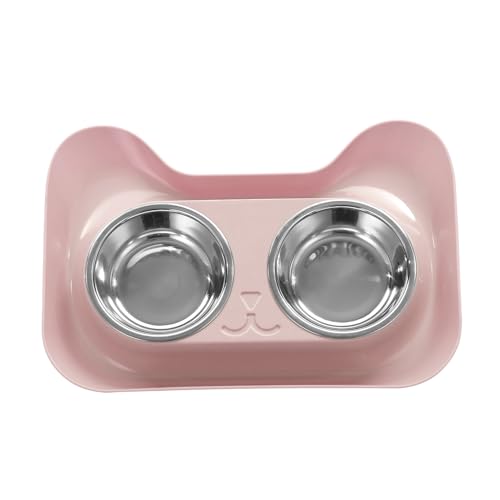 Doppelte Haustierschalen aus Edelstahl, rutschfest, niedliches Design, für Hunde, Katzen, Kaninchen Doppelte Haustierschalen aus Edelstahl, rutschfest, niedliches Design, für Hunde, Katzen, Kaninchen von HaiYiZuhause