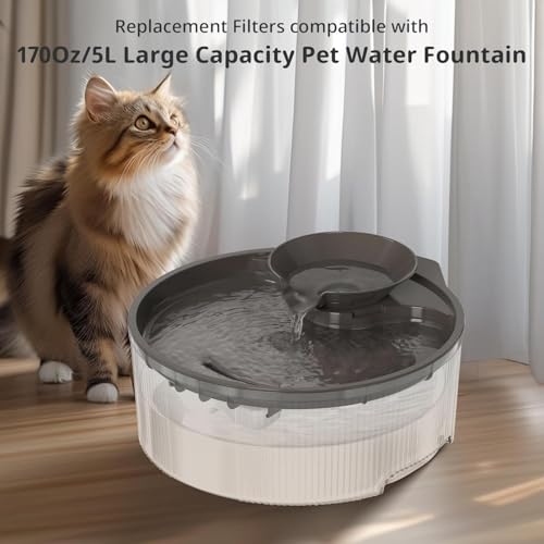 Batteriebetriebene Katzen Wasserbrunnenfilter Und Schwämme Automatischer Ersatzzubehör Für Haustierwasserspender Batteriebetriebene Katzen Wasserbrunnenfilter Und Schwämme Automatischer Ersatzzubehör Für Haustierwasserspender von Haiki