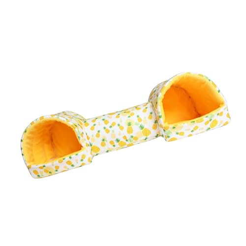 Haiki Hamster Tunnel Bett Tunnel Kaninchen Spielzeug Weiche Höhle Haus für Hamster für Meerschweinchen, Rennmäuse Molar Spielzeug von Haiki