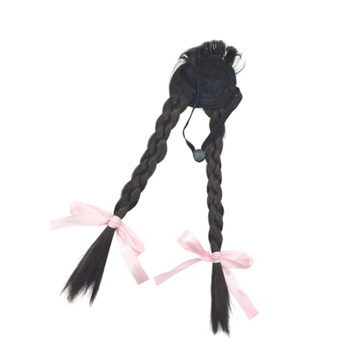 Haiki Hundekostüm für Haustiere, geflochten, Haar-Dekoration für Fotografie, Versammlungen, Stoffbasteln, bunte Haustierperücken für kleine Tiere Haiki Hundekostüm für Haustiere, geflochten, Haar-Dekoration für Fotografie, Versammlungen, Stoffbasteln, bunte Haustierperücken für kleine Tiere von Haiki