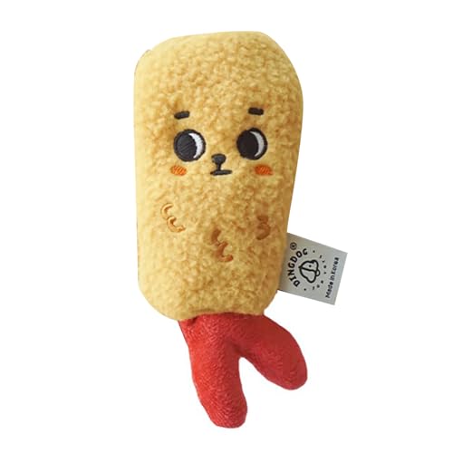Haiki Hundepuzzle Spielzeug Für Leckereien Snuffle Plüschspielzeug Zahnen Geschenk Für Langeweile Katze Weiche Bitable Squeak Toy Für Aggressive Kauen von Haiki