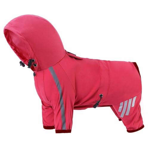 Haustier Regenmantel wasserdichte Hunde Regenmantel Freien Aktivität Hunde Regenjacken Kleine Mittlere Welpe Reflektierende Winddichte Kleidung von Haiki