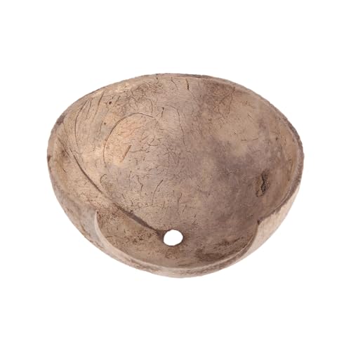 Reptilien-Höhlenhaus-Aquarium-Ornamente, Kokosnuss für Muscheln, Haustierversteck, Höhle für Vogelspinne, Lebensraum, Kastenfisch, F von Haiki