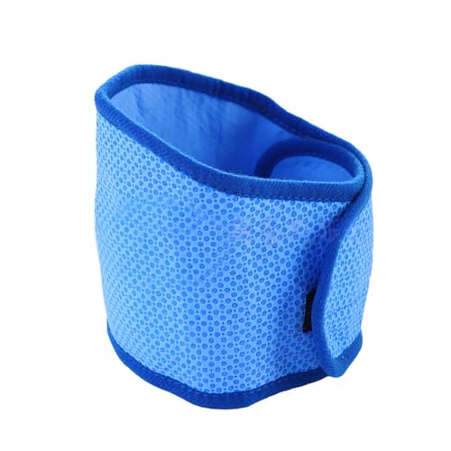 Verdunstungskühlender Hunde-Halswickel, atmungsaktives Design, multifunktionales Zubehör, verstellbare Größe, Wärmeentlastungslösung, kühlende Haustier-Halsbandage von Haiki