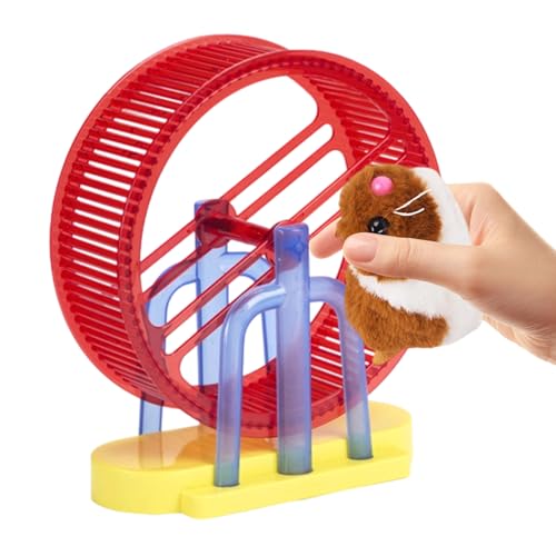 Elektronisches Haustier Spielzeug, Tierisches Haustierspielzeug, Interaktives Kuscheltier Häschen Mit Standrad, Für Katze Kinder Spieltisch Zuhause Indoor Aktivitäten von Hailerio