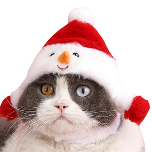 Hailerio Katzenkostüm, Weihnachtsbaum, niedliches warmes Kätzchen-Outfit, Hunde-Kopfbedeckung, Winter, warmes Zubehör, Plüsch-Kopfbedeckung für kaltes Wetter Hailerio Katzenkostüm, Weihnachtsbaum, niedliches warmes Kätzchen-Outfit, Hunde-Kopfbedeckung, Winter, warmes Zubehör, Plüsch-Kopfbedeckung für kaltes Wetter von Hailerio