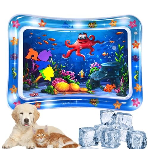 Hailerio Sensor Water Playmat, Sensorische Wasser-Spielmatte Für Katzen, Verdickte Wasser-Sensor-Spielmatte Für Katzen, Verdickte Wasserspielmatte Katze, Wassermatte Für Kinder Hailerio Sensor Water Playmat, Sensorische Wasser-Spielmatte Für Katzen, Verdickte Wasser-Sensor-Spielmatte Für Katzen, Verdickte Wasserspielmatte Katze, Wassermatte Für Kinder von Hailerio