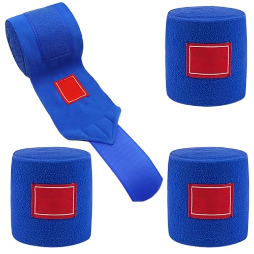 Horse Vet Wrap, Stabile Beinbandagen Für, 4 Stück Flexible Weiche Schutzbandagen Für Reiten Genesung Ausritt Täglicher Weidegang Turnier Training Stallpflege Horse Vet Wrap, Stabile Beinbandagen Für, 4 Stück Flexible Weiche Schutzbandagen Für Reiten Genesung Ausritt Täglicher Weidegang Turnier Training Stallpflege von Hailerio