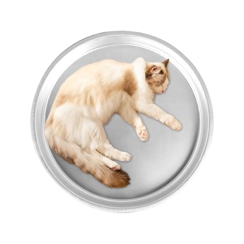 Kühlbett Für Hunde,40cm Aluminium Katzenkühlbett Mit Kühlfläche | Waschbar Tragbar Für Haustiere Draußen Innen Sommer von Hailerio