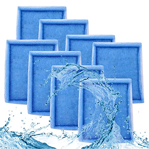 Haisiey Filterkartusche für Aquarien, EZ-Change #2, für Aquarien-Filterkartusche für 10 bis 20 Leistung, 10 bis 20 Gallonen Aquarien #2, für gesündere Fische und saubereres Wasser (8 Stück) von Haisiey