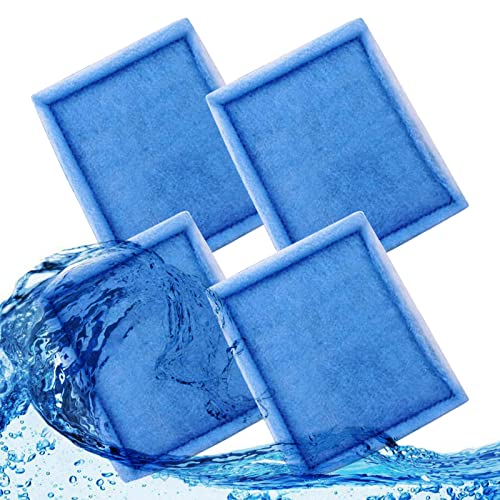 Haisiey Filterkartusche für Aquarien, EZ-Change #2, für Aquarien-Filterkartuschen mit 10 bis 20 Leistung, 10 bis 20 Gallonen Aquarien #2, für gesündere Fische und saubereres Wasser (4 Stück) von Haisiey