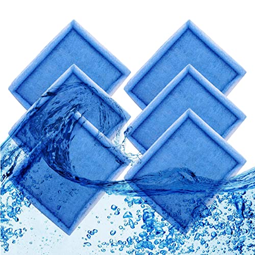 Haisiey Filterkartusche für Aquarien, EZ-Change #2, für Aquarien-Filterkartuschen mit 10 bis 20 Leistung, 10 bis 20 Gallonen Aquarien #2, für gesündere Fische und saubereres Wasser (6 Stück) von Haisiey