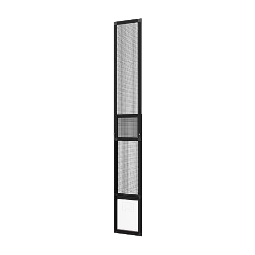 Hakuna Pets Patio Pet Door Screen Insert Panel for Sliding Doors, Durable UV Resistant Mesh, Magnetic Close Dog Door, Easy Install and Removal, Great for Rentals, Medium, Black Hakuna Pets Patio Pet Door Screen Insert Panel for Sliding Doors, Durable UV Resistant Mesh, Magnetic Close Dog Door, Easy Install and Removal, Great for Rentals, Medium, Black von Hakuna Pets