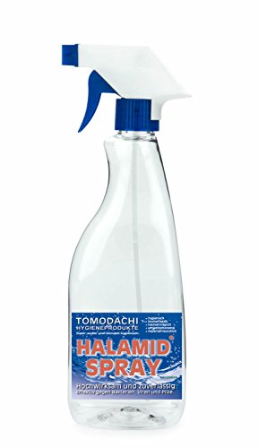 Halamid Pferd, Stalldesinfektion, Haut, Wunde, Huf. Tötet Keime, Bakterien, Pilze. 5g 1% sprühfertige 500ml Desinfektionslösung. Mit Leitungswasser auffüllen, vor Gebrauch schütteln. von Halamid