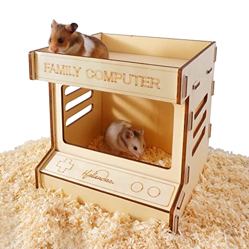 Halandar Labyrinth-Hamster-Versteck – kleine Haustiere, Waldhaus, Dekoration für Hamster, Mäuse, Rennmäuse, Maus von Halandar