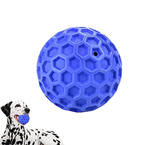 Halatua Kicherball für Hunde - Bissfestes interaktives Hundespielzeug,Interaktives Fußballspielzeug für Hunde, Puzzle, Wackeln, Kichern, Hundeball, Kauspielzeug für Welpen, kleine und mittelgroße von Halatua