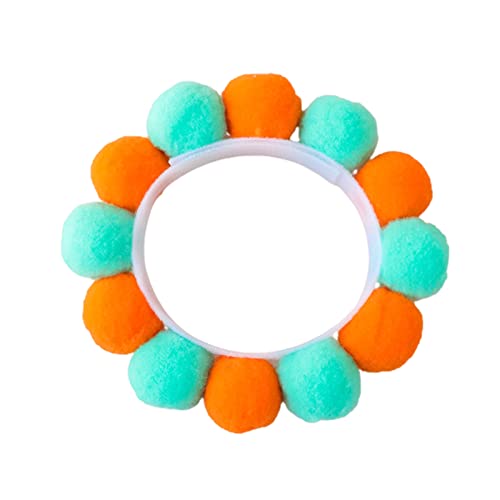 Haloppe Haustier-Halskette, niedlich, Krawatten, Welpen, kleine Hunde, Katze, verschleißfest, bunter Druck, Orange, Größe M Haloppe Haustier-Halskette, niedlich, Krawatten, Welpen, kleine Hunde, Katze, verschleißfest, bunter Druck, Orange, Größe M von Haloppe