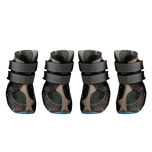 Haloppe Haustier-Stiefel, atmungsaktiv, rutschfest, Verbrühungsschutz, Band-Design, Armeegrün, Camouflage, 40 Haloppe Haustier-Stiefel, atmungsaktiv, rutschfest, Verbrühungsschutz, Band-Design, Armeegrün, Camouflage, 40 von Haloppe