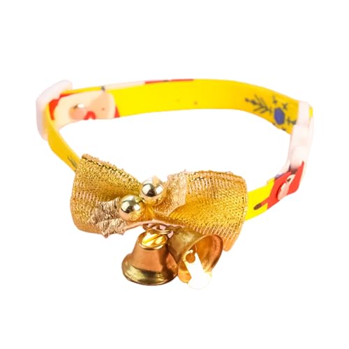 Haloppe Haustier-Weihnachtshalsband, Sicherheitsschnalle, Welpen, Weihnachts-Kragen, Glocke, Geschenk, 6 S Haloppe Haustier-Weihnachtshalsband, Sicherheitsschnalle, Welpen, Weihnachts-Kragen, Glocke, Geschenk, 6 S von Haloppe
