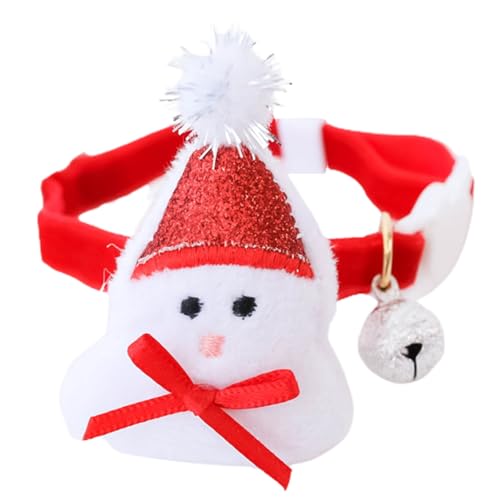 Haloppe Hundehalsband Weihnachten Breakaway Katzen Hunde Halsbänder mit Glocke Mehrfarbig Rot Schneemann S Haloppe Hundehalsband Weihnachten Breakaway Katzen Hunde Halsbänder mit Glocke Mehrfarbig Rot Schneemann S von Haloppe
