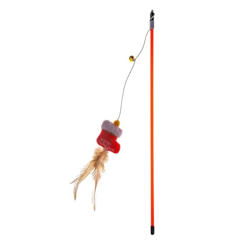 Haloppe Katzenspielzeug, feine Verarbeitung, sicher, lustiges Katzenspielzeug, Weihnachtsstrumpf Haloppe Katzenspielzeug, feine Verarbeitung, sicher, lustiges Katzenspielzeug, Weihnachtsstrumpf von Haloppe