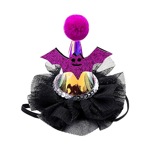 Haloppe Pet Cap Non-Glaring Dog Halloween LED Cap Pet Cosplay Headwear Excellent 2 von Haloppe