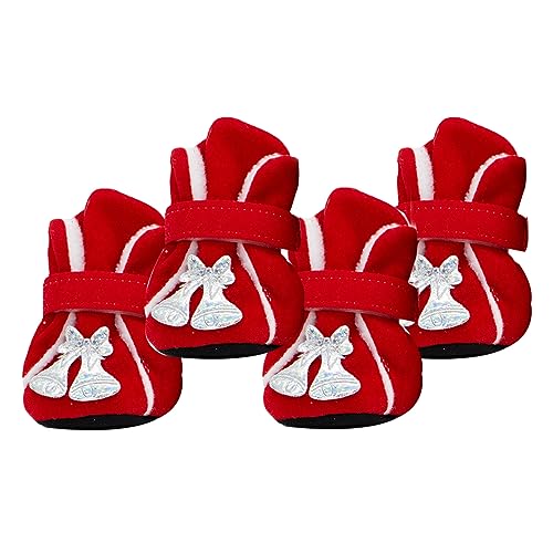 Haloppe Pet s Lightweight Comfortable Long Lifespan Pet Boots compatible with Festival Bells L von Haloppe