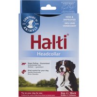Halti Kopfhalfter schwarz - Größe 4 (z.B. Berner Sennen, Dogge, Rottweiler) von Halti